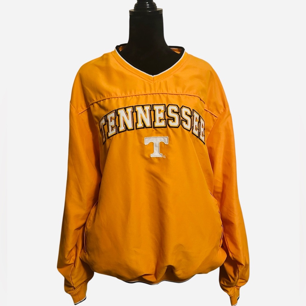 Vintage Tennessee orange Colosseum Athletics V-neck pullover
